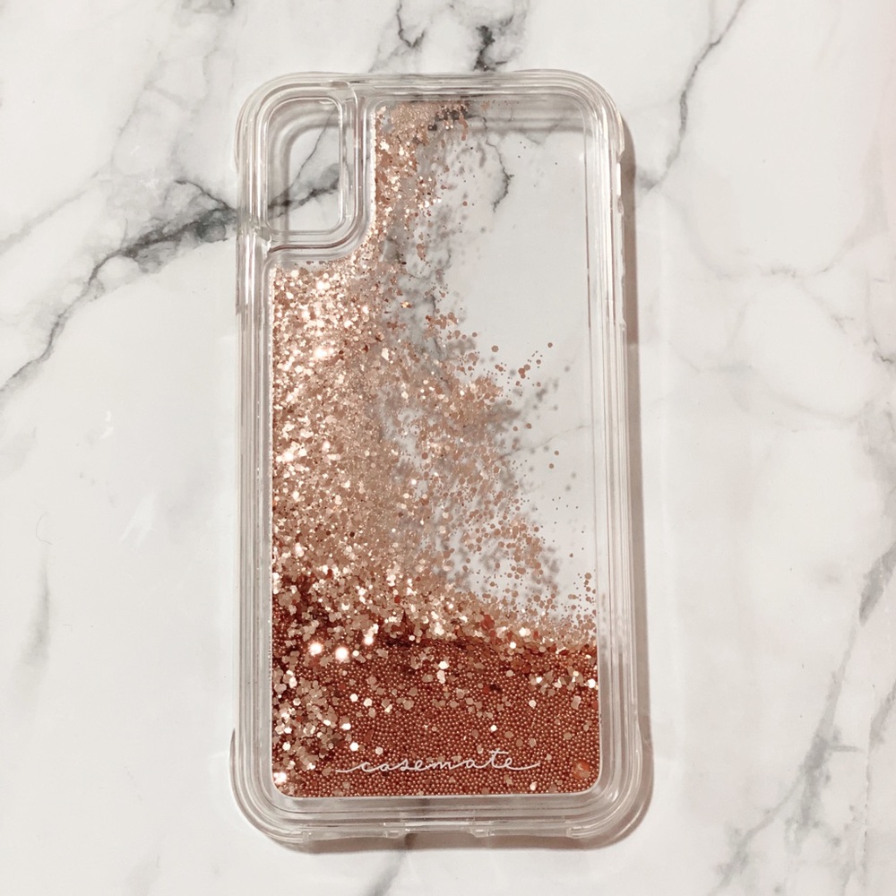 Case-Mate iPhone XS Max Glitter Waterfall Case